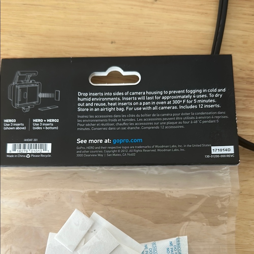 Camera Anti-Fog Inserts - Picture 2 of 3